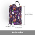 thumbnail image 3 of KLL Halloween Sweet Candy Laundry Hamper,Large Canvas Fabric Lightweight Storage Basket Toy Organizer Dirty Clothes Collapsible Waterproof, 3 of 6