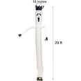 thumbnail image 3 of INTBUYING Inflatable Dancer Puppet Arm Flailing Tube Man Wacky Wavy Wind Flying Dancing Man for Advertising 20ft White(No Blower), 3 of 9