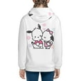 thumbnail image 2 of Sanrio Pochacco Kids' Hoodie 3d Print Sweatshirt Soft Pullover Hooded With Big Pockets Fans Gifts For Boys Or Girls Small, 2 of 7