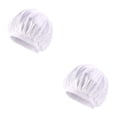 thumbnail image 1 of Gorro de pelo de ala ancha blanco 2piezas Qarigey, 1 of 6