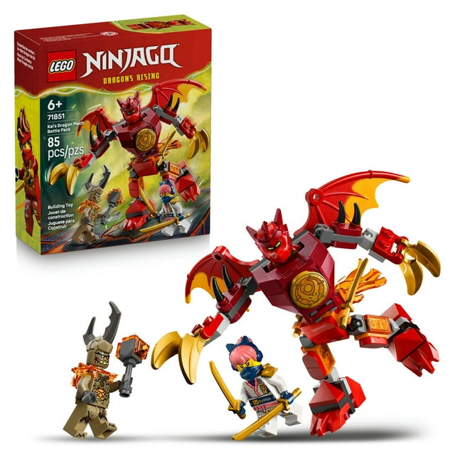 Set LEGO Ninjago Pack de Combate Mech Dragón de Kai 71851