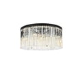 thumbnail image 1 of Elegant Lighting Sydney 32" 8 Light Royal Crystal Flush Mount, 1 of 8