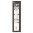 thumbnail image 2 of ArtToFrames 7" x 35" Honors Mahogany with Black Picture Frame, 7x35 inch Brown Wood Poster Frame (WOM-5154), 2 of 7
