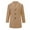 Khaki, variant on Odeerbi Blazer for Men Winter Woolen Coat Mid-length Suit Collar Single-breasted Trendyable Jacket Blue