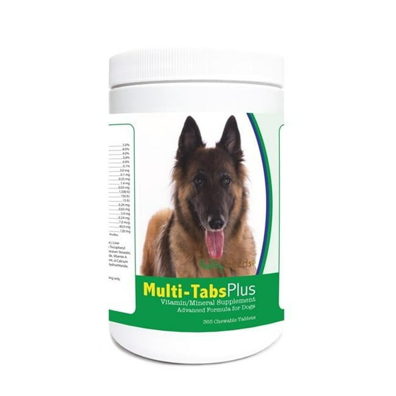 Healthy Breeds 840235122586 Belgian Tervuren Multi-Tabs Plus Chewable Tablets - 365 Count