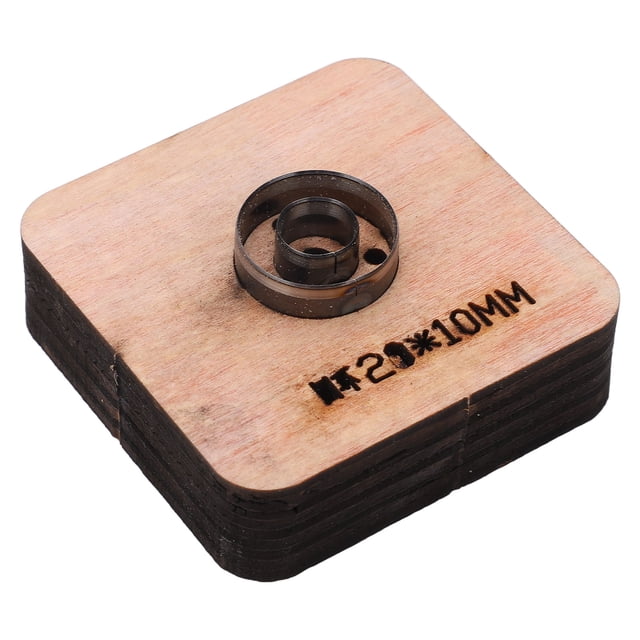 Molde para cuero, troquel de corte de cuero, troquel de perforación de 20x10 mm, troquel artesanal de cuero construido para durar