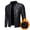 Black (thick style), variant on Men's stand-up collar PU leather jacket spring and autumn new jacket handsome motorcycle suit stand-up collar faux leather fashion slim jacket