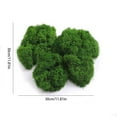 thumbnail image 3 of SMKE Artificial Moss For Planters Fake Moss Decor For Potted Plants Centerpieces Fresh Green Moss For Crafts Planter Filler For Plants Floral Mini Garden Grass For Arts Wedding B, 3 of 9