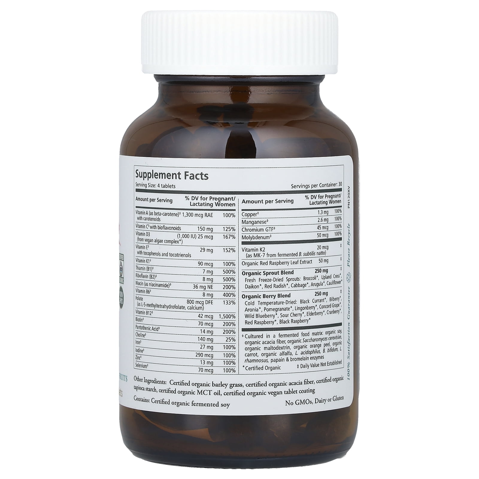 Pure Synergy PureNatal®, Multivitamin For Mom & Baby, 120 Tablets