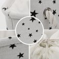 thumbnail image 4 of Foldable Storage Baskets Bin Closet Box Organizer 12.2" x 8.3" x 5.1" Star Unique Bargains Cesta de Almacenamiento, 4 of 9