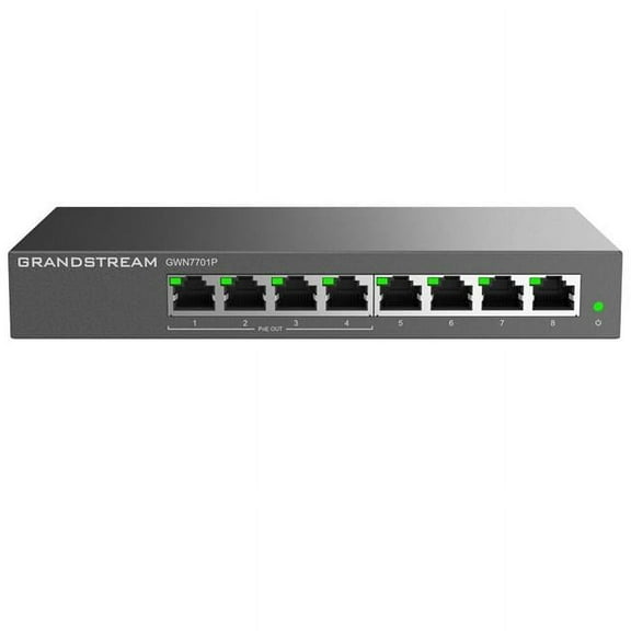 Grandstream GRAGWN7701PA 8-Port Unmanaged Network Switch