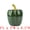 Dark Green, variant on Unique Bargains Ceramic Chili Shaped Jar with Lid Cute Vegetable Jar for Decor Yellow
