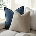 thumbnail image 5 of ILANKTOZI 12" x 20" Oatmeal Textured Boucle Throw Pillow Covers (2 Count), 5 of 7