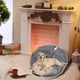 thumbnail image 4 of Asiento para perro Yuyangstore Cama para perro desmontable y vable Beige, 4 of 8