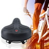 High Elastic Bike Seat - Comfortable Soft Thickening Bicycle Saddle Seat - Waterproof Mountain Road Bike Cycling Seat - Black