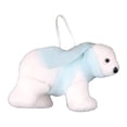 thumbnail image 3 of Colgante de Navidad con forma de oso, colgante de oso de Navidad, decoraciones navideñas, adorno creativo con temática navideña para vacaciones, Bufanda azul, 3 of 8