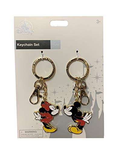 Disney Christmas NEW Blind Bag Key Chain Monogram Minnie Mouse Clip 