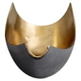 thumbnail image 2 of Cyan Design Boema Tray | Matt Black And Gold - Medium, 2 of 4