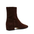 thumbnail image 2 of Botín Steve Madden Dusty de gamuza marrón chocolate para mujer, 2 of 5