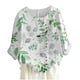 thumbnail image 5 of Blusa de manga larga con estampado de cuello redondo informal para mujer a la moda, Tops con botones de otoño Fridja fjkfkj261, 5 of 9