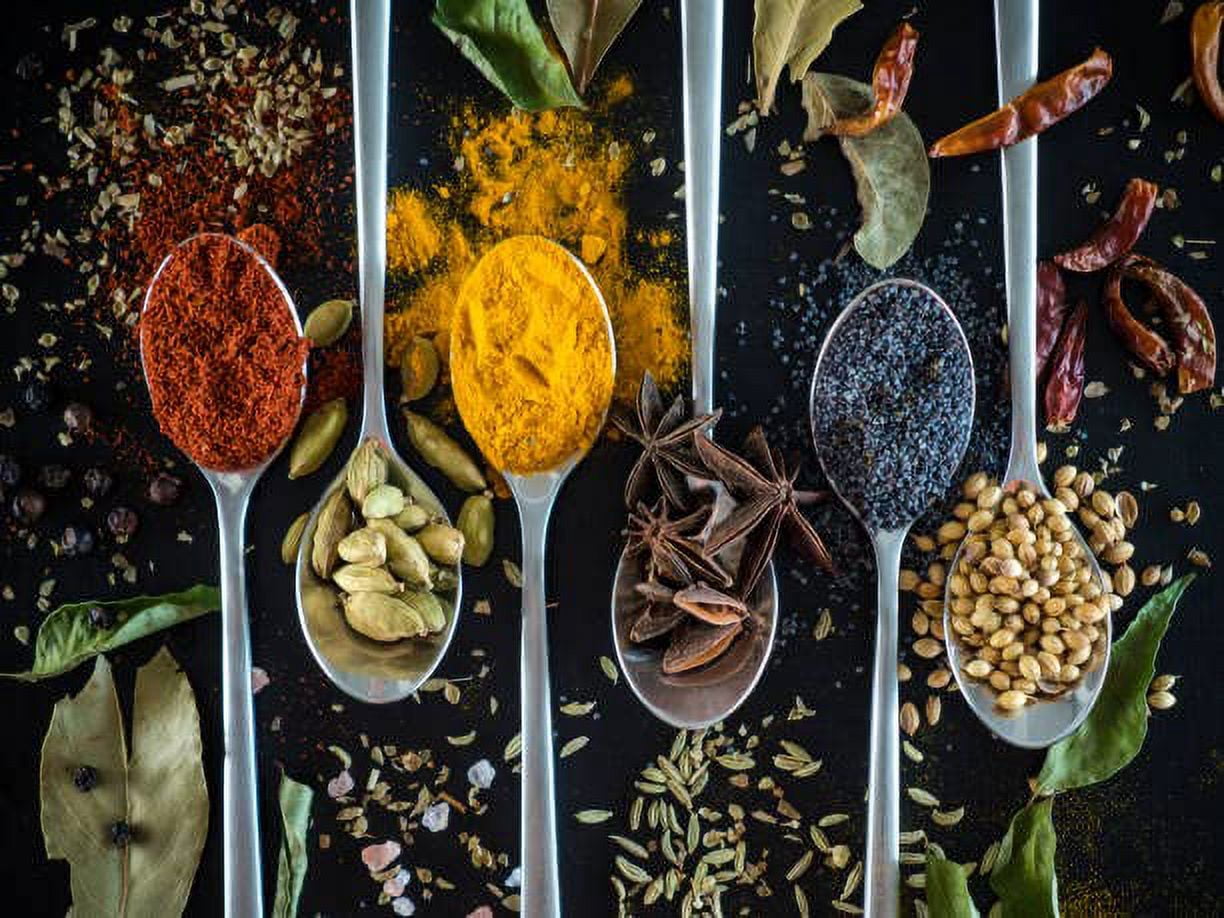 June Moon Spice Company's Pantry Seasoning and Spice Starter Set (20 Count) | 3.5 fl. oz. Jars |  Premium