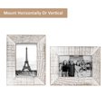 thumbnail image 4 of Homebeez Wood Picture Photo Frame 4 x 6 Tabletop and Wall Mounted Display, 4 of 7