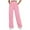 Pink, variant on Posijego Wide Leg Sweatpants for Women Low Waist Drawstring Sweatpants Loose Casual Joggers with Pockets