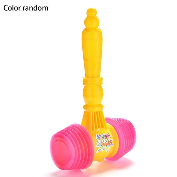 Martillo De Juguete Para Niños De , Martillo Bb Grande Suave De Dibujos Animados De Plástico, Martillo Con Sonido De Percusión, Percusión Que Puede Traer Sonido, Juguetes Para Niños 1 Pieza Cateissary FN003068-00