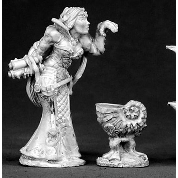 Reaper Miniatures Arilyn Water Sorceress #02563 Dark Heaven Unpainted Metal