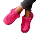 thumbnail image 5 of Willtoo Women's Loafers Lace Up Faux Fur Lining Keep Warm Athletic Sneakers Lightweight Sports Shoes Cozy Non Slip Winter Fashionable Casual Shoes, 5 of 5