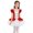 A Red, variant on iiniim Girls Ballet Dance Tutu Dress Performance Circus Show Ringmaster Costumes