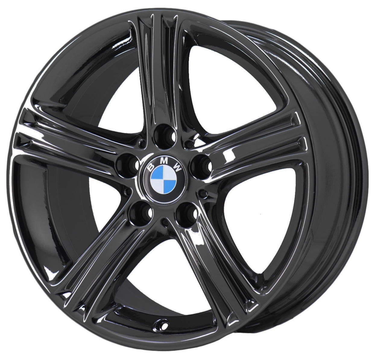 Buy BMW 320i 2007 - 2019 GLOSS BLACK Factory OEM Wheel Rim Not Replicas ...