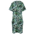 thumbnail image 4 of Vestido holgado con bolsillos y estampado sin costuras de lirio de los valles, vestido de cumpleaños para mujer, vestidos de verano de lujo 2025 para mujer, 4 of 6