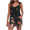 thumbnail image 4 of Camisola Tops para Mujeres Cuello en V Camisola sin Mangas Set de Pantalones de Bolsillo, Pantalones de Mujer Casual, 4 of 9