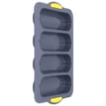 thumbnail image 4 of Uadme Plateau de Cuisson pour Baguette Moules de Cuisson pour Pain français antiadhésifs Moule à Pain Moule à Pain français Moule à Pain antiadhésif Moule à Pain en Silicone Plateau de Cuisson(Gris), 4 of 14