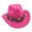 Pink, variant on TIANZEN Western Cowboy Hat With Fringe And Turquoise Bohemian Sun Hat For Outdoor Music Festival Sombrero Hats