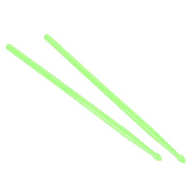 2PCS Nylon Drumsticks Nylon Tips Exercise Drum Stick Replacement Portable Drum Rods For Percussion Instrument