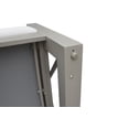 thumbnail image 4 of Steve Silver Dalilah Gray 29" Aluminum Patio Arm Chair, 4 of 7