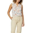 thumbnail image 2 of NYDJ Women's Relaxed Frayed Hem Pants Beige Size 0, 2 of 3