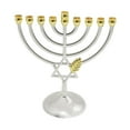 thumbnail image 4 of Candelabros de metal Hanukkah Candelabros, velas votivas de oración Candelabro Menorah Candelabro para Mantel Farmhouse Party Livingroom Home BLESIY Portavelas, 4 of 8