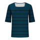 thumbnail image 5 of Blusas de Manga Corta para las Mujeres, Moda Verano Impreso, Blusas de Cuello Redondo, Chaqueta de Manga Corta para las Mujeres, 5 of 6
