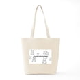 thumbnail image 6 of CafePress - Bunnies Make Me Hoppy Tote Bag - Unisex Canvas Tote Bag, Beige, 1-Piece, 6 of 7