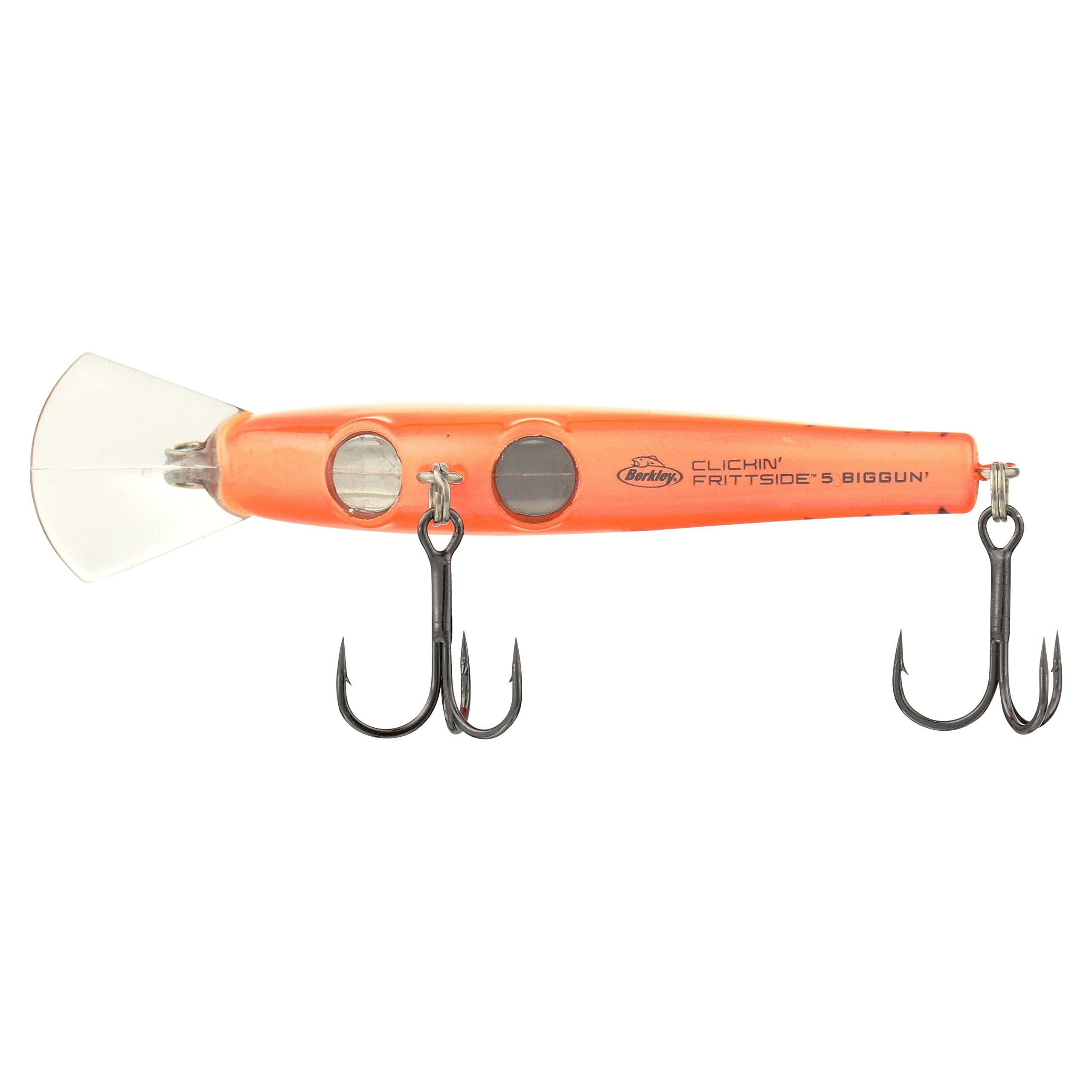 Berkley Clickin’ Frittside Fishing Lure, Blaze, 5 Biggun' (3/7 oz)&nbsp;