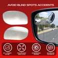 thumbnail image 2 of Espejo retrovisor de coche convexo Utopicar para punto ciego, paquete de 2, 2 of 7