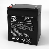 CSB GP1245 12V 4.5Ah UPS Battery - This Is an AJC Brand Replacement