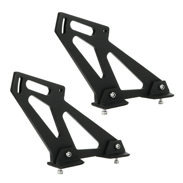 Soportes de montaje de alerón, soportes de montaje de alerón trasero de aluminio CNC universales para automóvil, patas de alerón, estética elegante