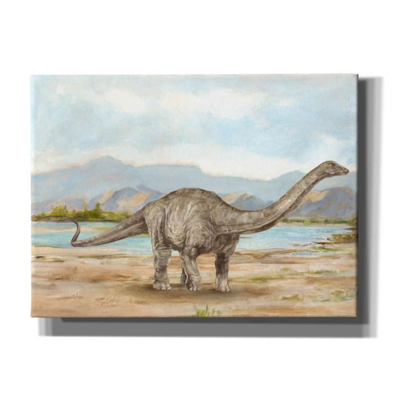 Epic Graffiti "Dinosaur Illustration V" by Ethan Harper, Canvas Wall Art, 54"x40"