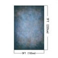 thumbnail image 2 of ABPHOTO Polyester Backdrops 5x7ft Photo Backdrops Abstract Texture Blue Color Background Backdrops, 2 of 3