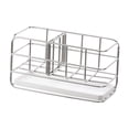 thumbnail image 3 of Soporte de esponja para fregadero, escurridor para fregadero con bandeja de drenaje extraíble, óxido, jabonera para el baño, estante de almacenamiento, 3 of 9