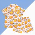 thumbnail image 2 of NOLDARES Toddler Baby Boy Summer Clothes Funny T Shirt Elastic Waist Pockets Shorts Set 2 Piece Outfit(Orange,3-5 Years), 2 of 8